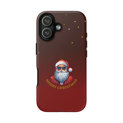 Cool Santa Sunglasses Merry Christmas - Protective Case