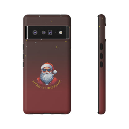 Cool Santa Sunglasses Merry Christmas - Protective Case