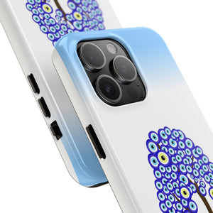 Evil Eye Tree, Tough Phone Case - Durable Design for Nature Lovers