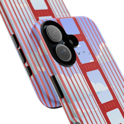 Golden Gate Vintage Car Phone Case — San Francisco Bridge Protective Cover