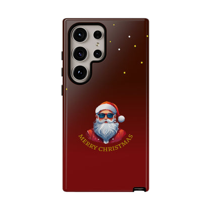 Cool Santa Sunglasses Merry Christmas - Protective Case