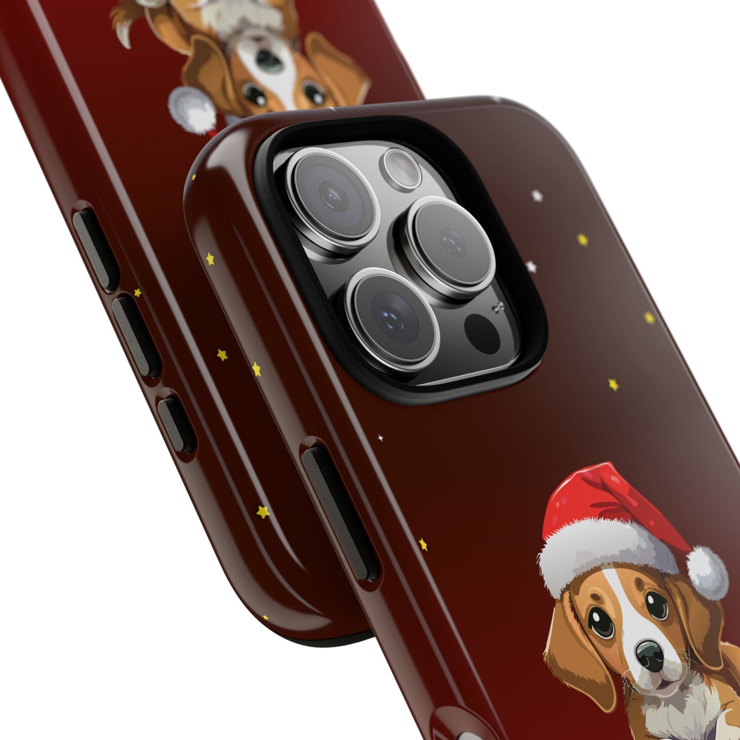 Festive Dog Phone Case - Happy Pawlidays Holiday Design