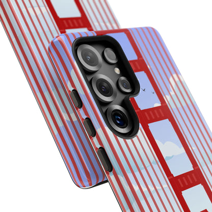 Golden Gate Vintage Car Phone Case — San Francisco Bridge Protective Cover