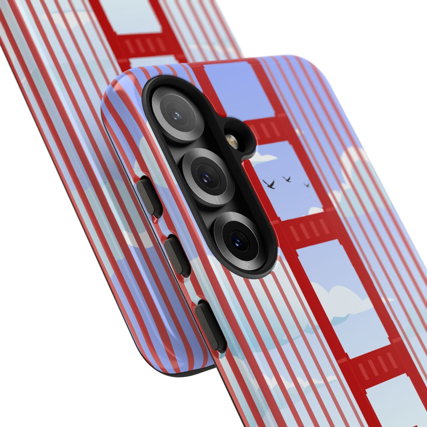 Golden Gate Vintage Car Phone Case — San Francisco Bridge Protective Cover