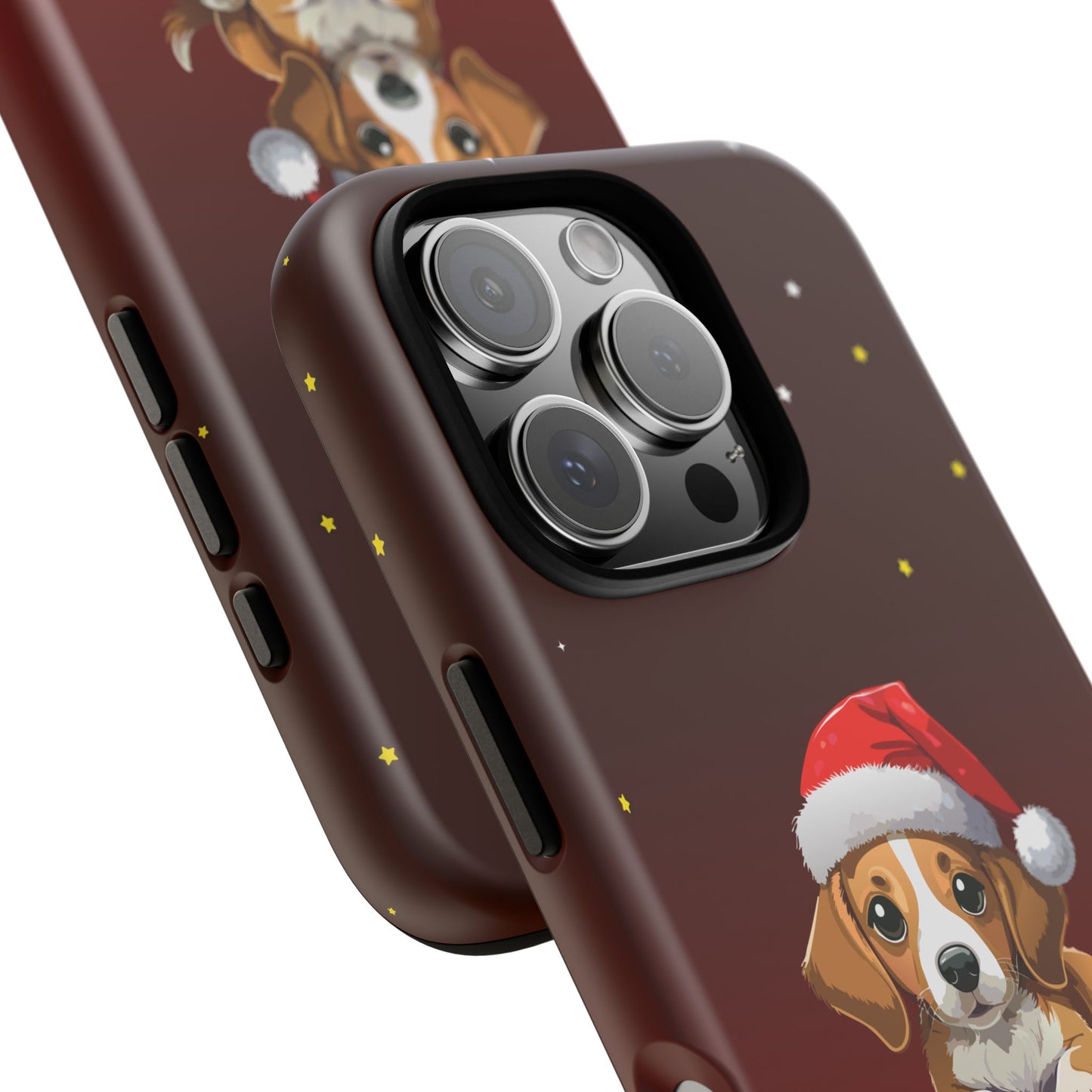 Festive Dog Phone Case - Happy Pawlidays Holiday Design