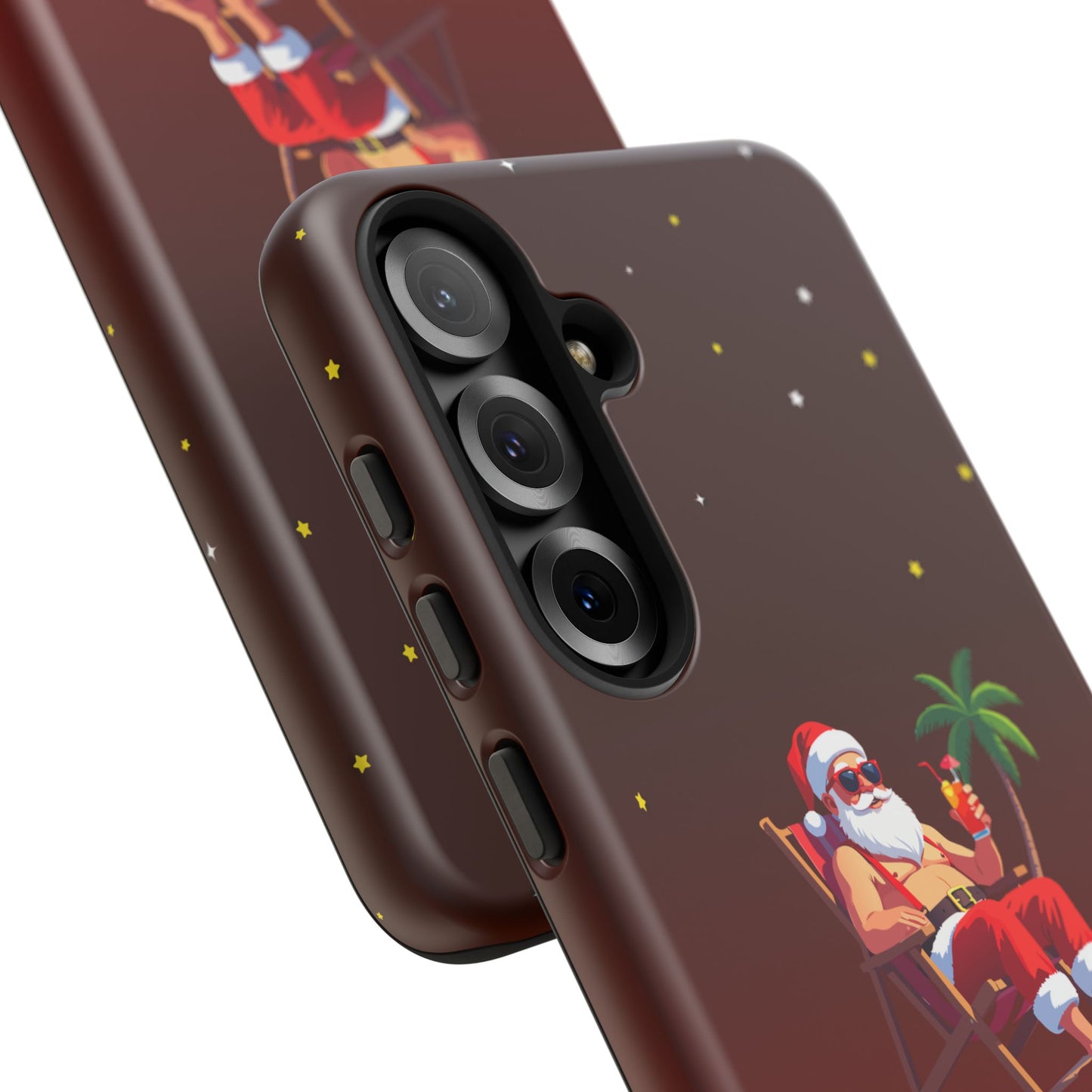 "Merry Dude" Santa on Beach Holiday Phone Case