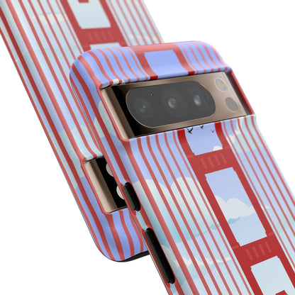 Golden Gate Vintage Car Phone Case — San Francisco Bridge Protective Cover