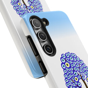 Evil Eye Tree, Tough Phone Case - Durable Design for Nature Lovers