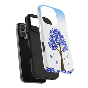 Evil Eye Tree, Tough Phone Case - Durable Design for Nature Lovers