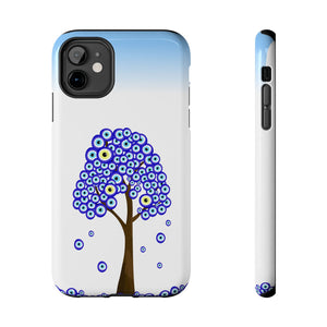 Evil Eye Tree, Tough Phone Case - Durable Design for Nature Lovers