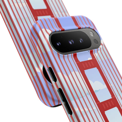 Golden Gate Vintage Car Phone Case — San Francisco Bridge Protective Cover