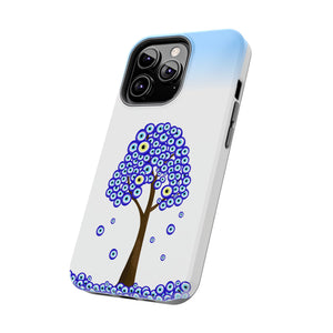 Evil Eye Tree, Tough Phone Case - Durable Design for Nature Lovers