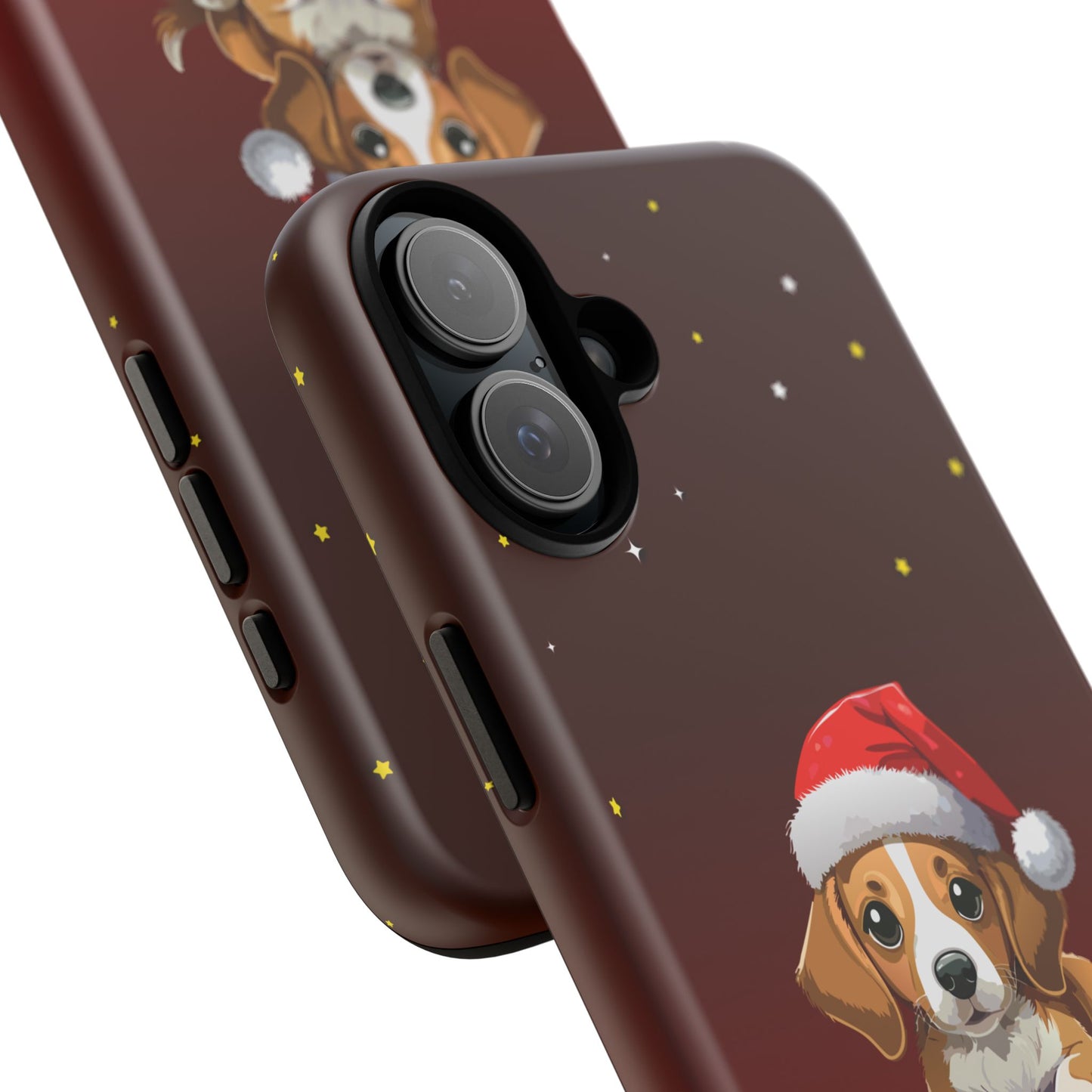 Festive Dog Phone Case - Happy Pawlidays Holiday Design