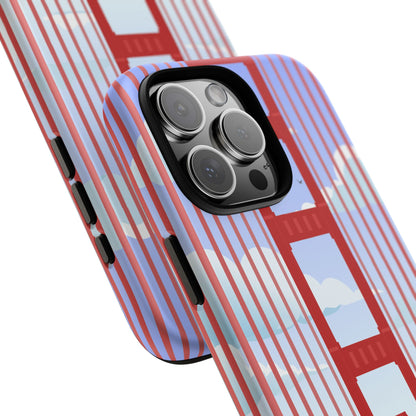 Golden Gate Vintage Car Phone Case — San Francisco Bridge Protective Cover