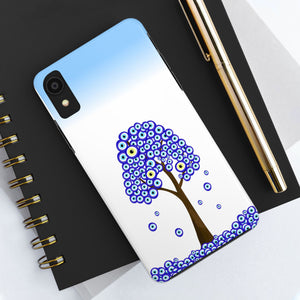 Evil Eye Tree, Tough Phone Case - Durable Design for Nature Lovers