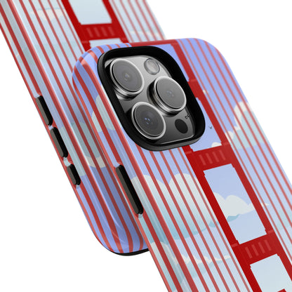 Golden Gate Vintage Car Phone Case — San Francisco Bridge Protective Cover