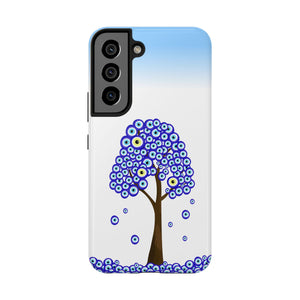 Evil Eye Tree, Tough Phone Case - Durable Design for Nature Lovers