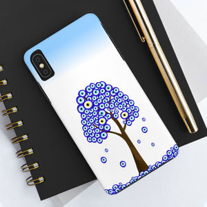 Evil Eye Tree, Tough Phone Case - Durable Design for Nature Lovers