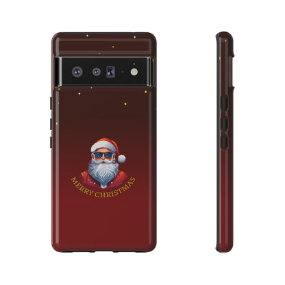 Cool Santa Sunglasses Merry Christmas - Protective Case