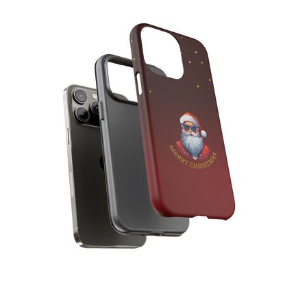 Cool Santa Sunglasses Merry Christmas - Protective Case