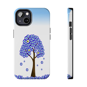 Evil Eye Tree, Tough Phone Case - Durable Design for Nature Lovers