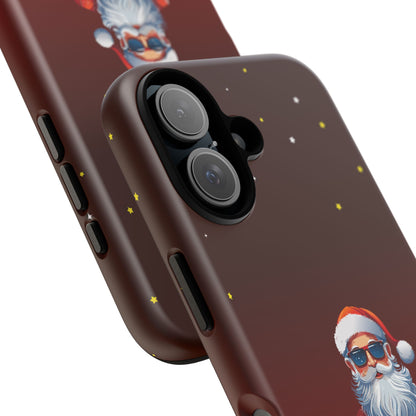 Cool Santa Sunglasses Merry Christmas - Protective Case