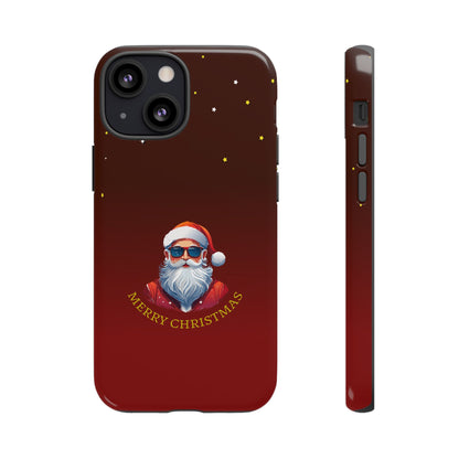 Cool Santa Sunglasses Merry Christmas - Protective Case