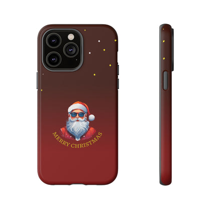 Cool Santa Sunglasses Merry Christmas - Protective Case