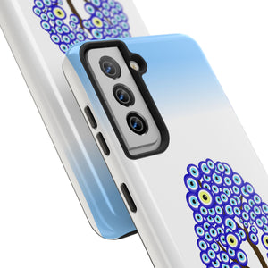 Evil Eye Tree, Tough Phone Case - Durable Design for Nature Lovers