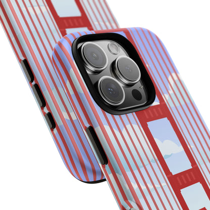 Golden Gate Vintage Car Phone Case — San Francisco Bridge Protective Cover