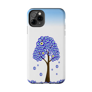 Evil Eye Tree, Tough Phone Case - Durable Design for Nature Lovers