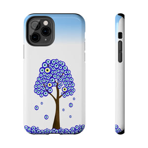 Evil Eye Tree, Tough Phone Case - Durable Design for Nature Lovers