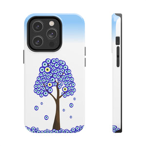 Evil Eye Tree, Tough Phone Case - Durable Design for Nature Lovers