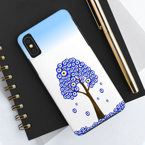 Evil Eye Tree, Tough Phone Case - Durable Design for Nature Lovers