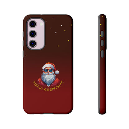 Cool Santa Sunglasses Merry Christmas - Protective Case