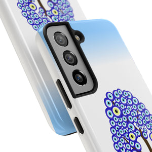 Evil Eye Tree, Tough Phone Case - Durable Design for Nature Lovers