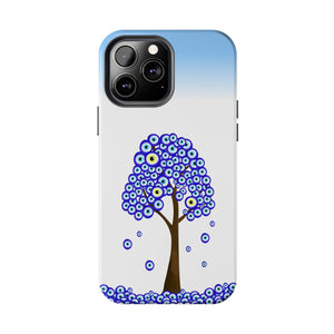 Evil Eye Tree, Tough Phone Case - Durable Design for Nature Lovers