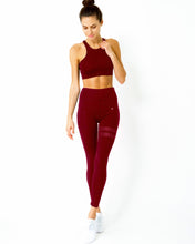 Load image into Gallery viewer, Ashton Sports Bra - Maroon
