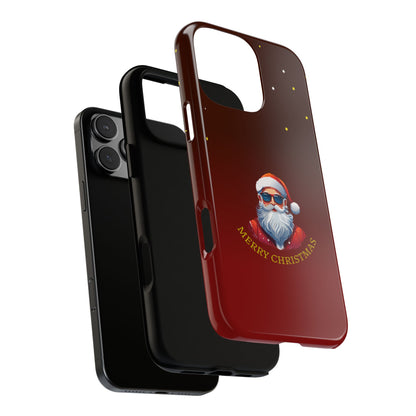Cool Santa Sunglasses Merry Christmas - Protective Case