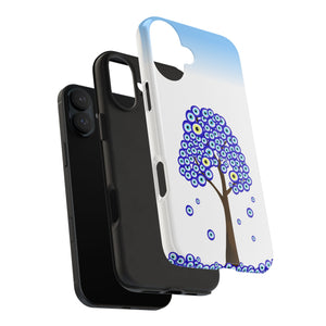 Evil Eye Tree, Tough Phone Case - Durable Design for Nature Lovers