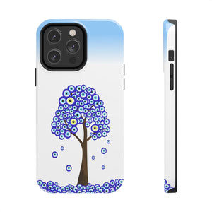 Evil Eye Tree, Tough Phone Case - Durable Design for Nature Lovers