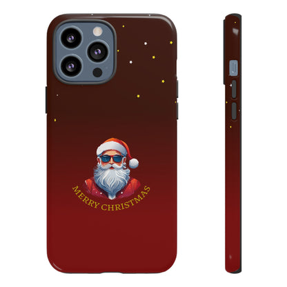 Cool Santa Sunglasses Merry Christmas - Protective Case