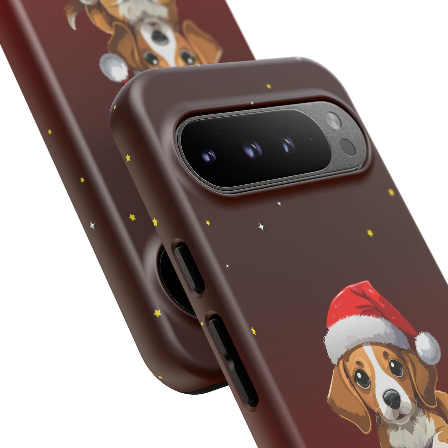 Festive Dog Phone Case - Happy Pawlidays Holiday Design