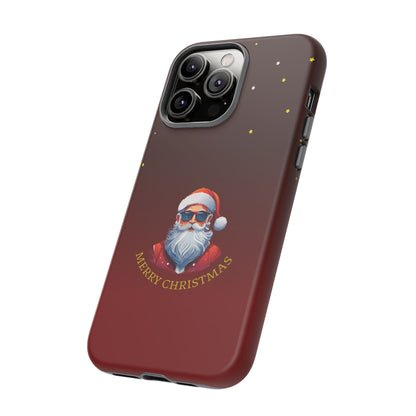 Cool Santa Sunglasses Merry Christmas - Protective Case