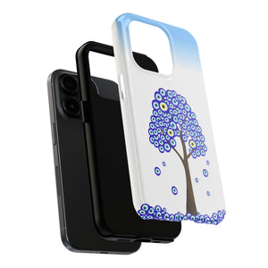 Evil Eye Tree, Tough Phone Case - Durable Design for Nature Lovers