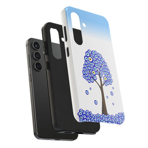 Evil Eye Tree, Tough Phone Case - Durable Design for Nature Lovers