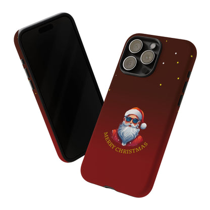 Cool Santa Sunglasses Merry Christmas - Protective Case