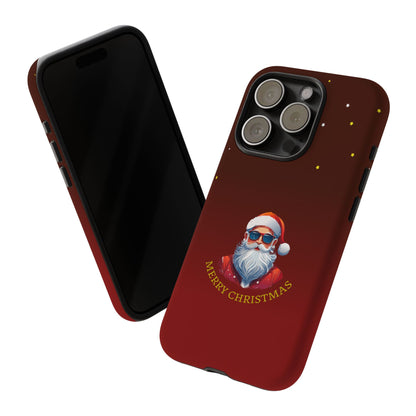 Cool Santa Sunglasses Merry Christmas - Protective Case