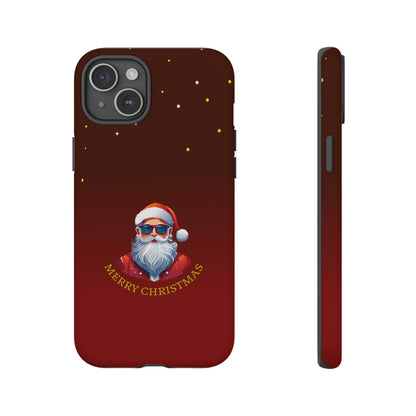 Cool Santa Sunglasses Merry Christmas - Protective Case