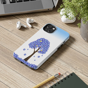 Evil Eye Tree, Tough Phone Case - Durable Design for Nature Lovers